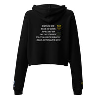 HILO'S Women Crop Hoodie