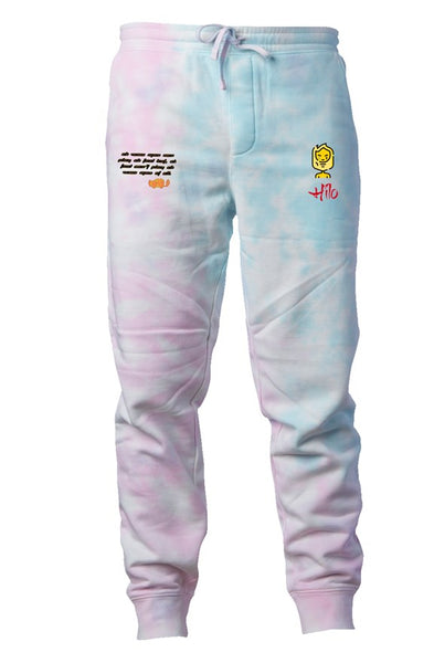 Cotton Candy Tie Dye Pants