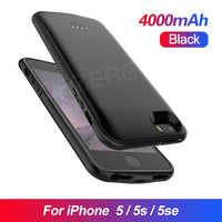 Battery Case For iPhone 5 5S SE 6 6S 7 8 Plus Powerbank Charging Case For iPhone X XS XR XS MAX 11 Pro MAX 12 MINI 12 Pro Max