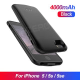 Battery Case For iPhone 5 5S SE 6 6S 7 8 Plus Powerbank Charging Case For iPhone X XS XR XS MAX 11 Pro MAX 12 MINI 12 Pro Max