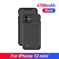 Battery Case For iPhone 5 5S SE 6 6S 7 8 Plus Powerbank Charging Case For iPhone X XS XR XS MAX 11 Pro MAX 12 MINI 12 Pro Max